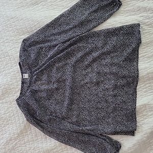 Star Pattern Sheer Blouse Old Navy NWT